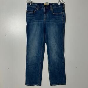 Carharrtt Straight Leg Original Fit Dark Blue Denim Casual‎ Jeans Womens Size 10